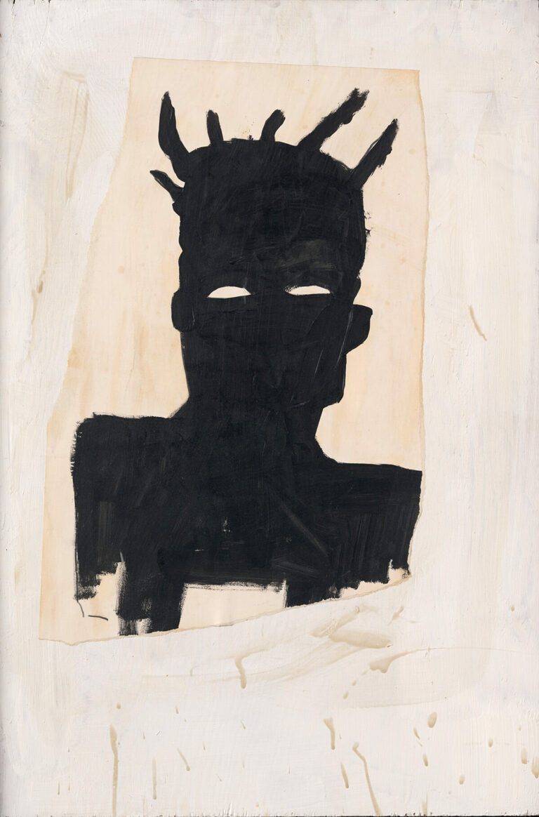 Jean Michel Basquiat Self Portrait 1982. Collection: Thaddeus Ropac